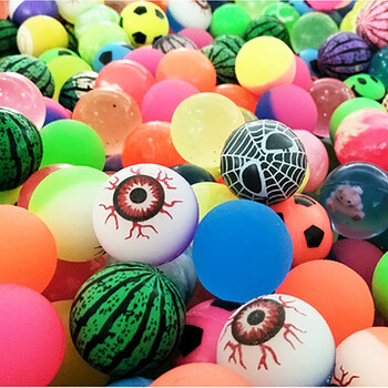 龙珠抽奖抽弹力球大小蹦蹦跳跳球童年回忆儿童玩具批发小卖部超市32号