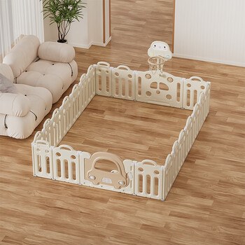 儿童游戏围栏攀爬行防护栏婴儿爬行垫宝宝婴儿地上家用室内栅栏游乐园