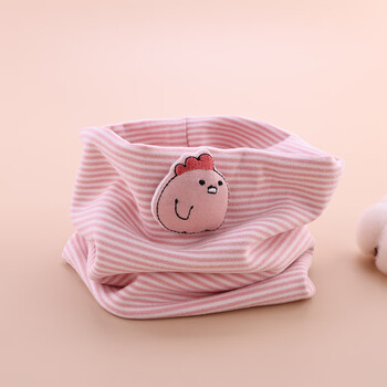 温蔓尔 儿童围巾冬天婴儿围巾秋冬季婴幼儿男女宝宝套脖纯棉保暖可爱