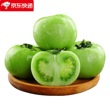 青西红柿青番茄未成熟生蕃茄新鲜蔬菜3斤