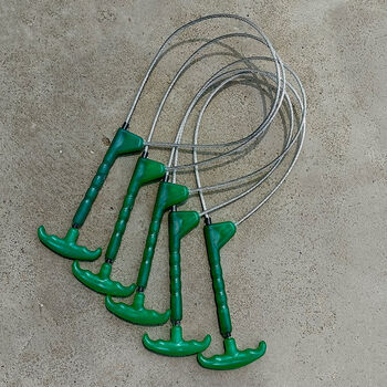 双张聚之宝五金套猪器套口器母猪套子养猪器械钢丝绳兽用器械栓猪绳套