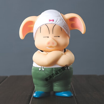 七龙珠动漫周边手办搪胶公仔孙悟空猪饺子经典礼物大号乌龙小八戒15cm