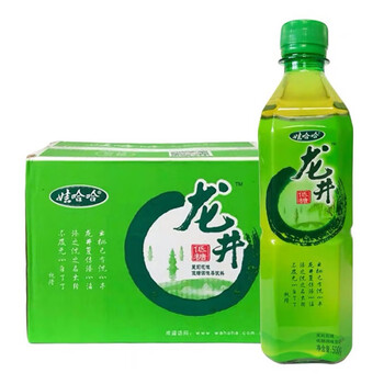 娃哈哈 龙井绿茶500ml*15瓶整箱 茶饮品茶饮料哇哈哈