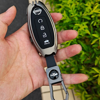 十四代悦享版东风日产14代轩逸钥匙壳 20-21款-启动键-枪色【皮带扣】