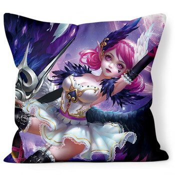 王者荣耀毛绒公仔抱枕卡通英雄二次动漫玩偶貂蝉梦奇李白周边 小乔-天