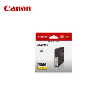 佳能（Canon）PGI-2800 Y 黄色墨盒(适用MB5480/MB5180/iB4180)