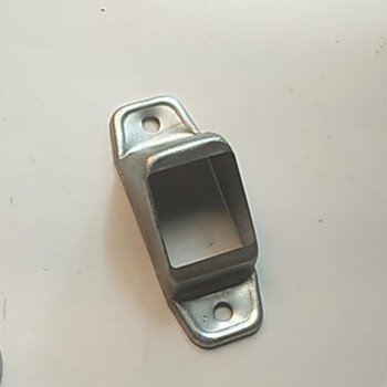 铝艺护栏配件护栏固定座锌钢围栏阳台栏杆楼梯扶手配件斜座座连接件