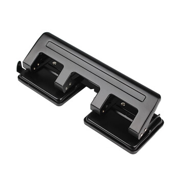 力路三孔打孔机打洞器a4纸张文书档案装订机手动多孔四孔打孔器活页本