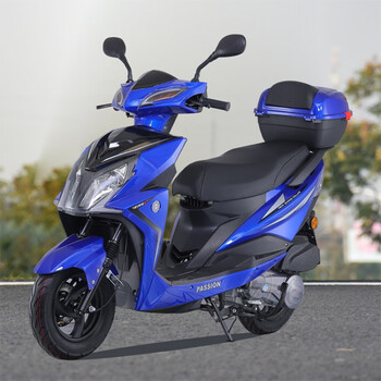 新尚领摩托车125cc尚酷踏板车五羊款式国四电喷燃油省油机车整车可