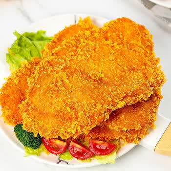 大鸡排正新口味批发半成品直接油炸的鸡排正新裹粉汉堡片整箱 10片卡