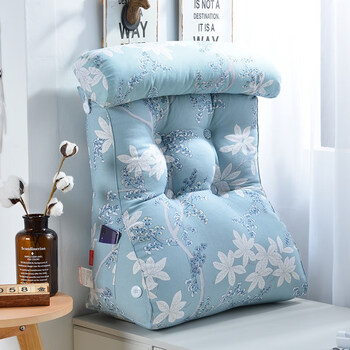 床上靠背神器久坐卧床病人半躺靠垫床上床头软包靠背床头罩加厚型