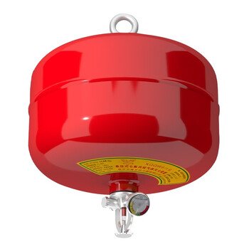 绿消 悬挂干粉灭火器 8kg干粉灭火装置 自动温控悬挂式灭火装置8kg