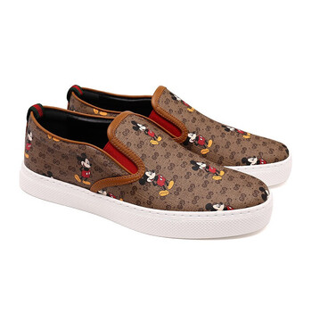 【买手代购】gucci古驰男鞋秋冬男士disneyx米老鼠联名休闲鞋 白色 6