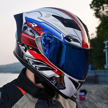 大黄蜂头盔摩托头盔艾狮头盔男女电动摩托车安全帽全盔四季夏季女骑士