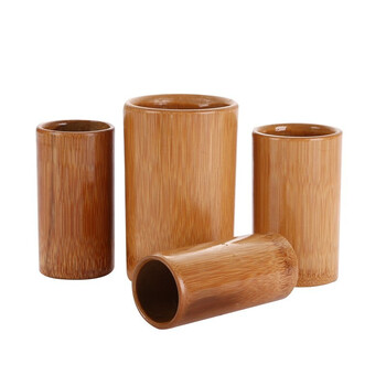 天然单个竹子竹吸筒拔罐器竹罐拔火罐竹拔罐竹筒火罐特大小罐 特大