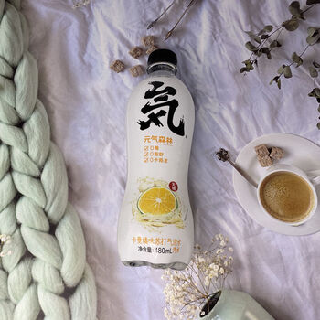 気森林气泡水480ml*5椰子草莓石榴荔枝菠萝白桃樱花