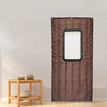 定做冬季棉门帘子农村家用加厚保暖防寒风空调隔热冷库保温棉门帘加厚