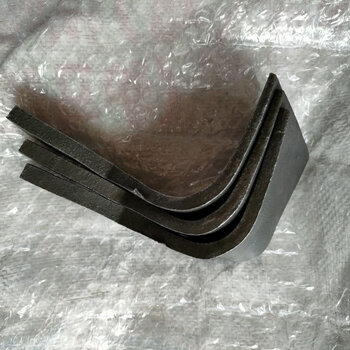 195型七字刀微耕机除草松土小七子刀175手扶拖拉机配件旋耕机刀片 195