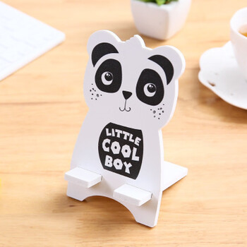 家用简约卡通可爱桌面手机支架懒人手机托架纯色创意架子平面支撑