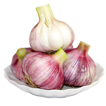紫皮多瓣蒜新蒜大蒜蒜头新蒜5斤