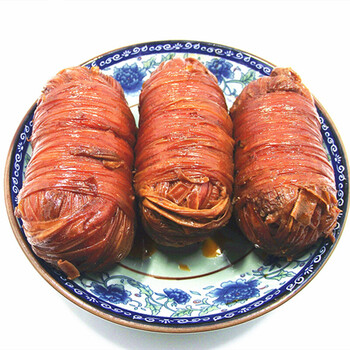 鲜香卤味苦肠肠皮卤味零食下饭菜捆肠500克熟食苦肠川味卤菜猪肉肠400