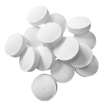 84消毒液泡腾片消毒含氯衣物漂白地板除味家喷雾消毒片水50片袋