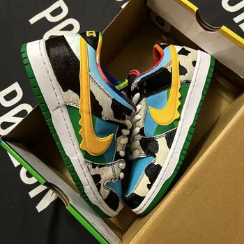 诺菲熊莆田纯原dunksb低帮休闲板鞋dunk联名款奶牛冰淇淋男女气垫运动