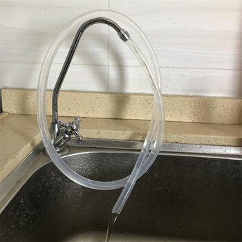 净水器水龙头接水管2分家用直饮水机净水机水桶4分延长硅胶软水管 5*