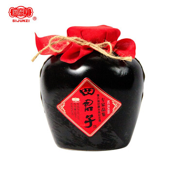 四君子sijunzi专家品鉴浓香型白酒42度纪念酒专家品鉴42度500ml单瓶装