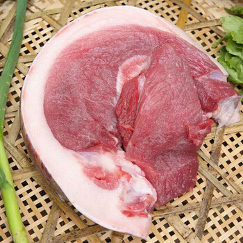 新鲜冷冻猪肉后腿肉 5斤