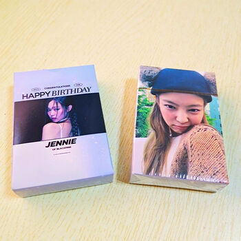 jennie金智妮小卡 盒装小卡