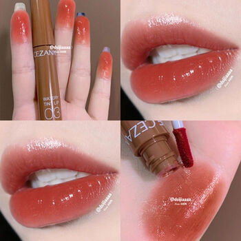 日本cezanne倩丽口红滋润保湿唇膏金管101奶茶白胖子105407504优选