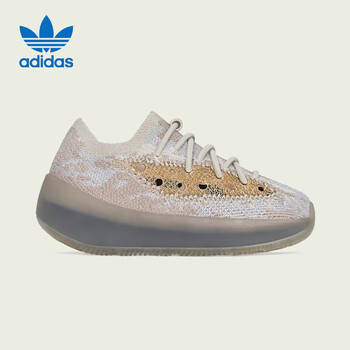 阿迪达斯三叶草Yeezy380椰子儿童休闲鞋礼物FZ442127码