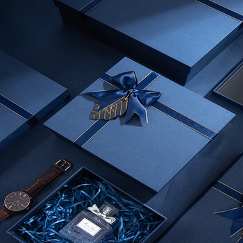 韩国品质仪式空盒子礼物盒 风生日礼品盒简约感包装盒礼盒伴手仪 非