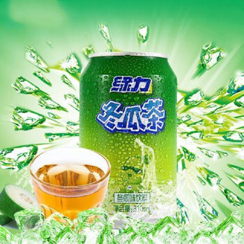 绿力冬瓜茶绿力冬瓜汁饮料310ml24罐装整箱规格1