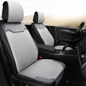 融峰适用于丰田凯美瑞座椅套rav4荣放汉兰达卡罗拉坐垫半包汽车座套