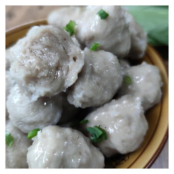 美味地带(dzone)宁都肉丸手工新鲜肉撮赣南小吃客家猪肉圆子宁都 小