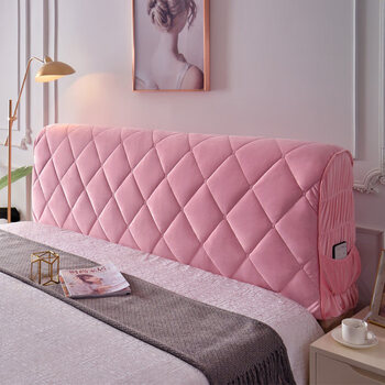 床靠背罩床头套罩全包加厚床头罩软包简约现代保护套欧式皮床靠背套子