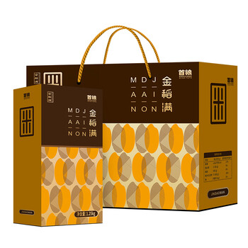 首粮 东北稻香米大米5kg 精装礼盒 香米 粳米 五公斤 春节年货员工