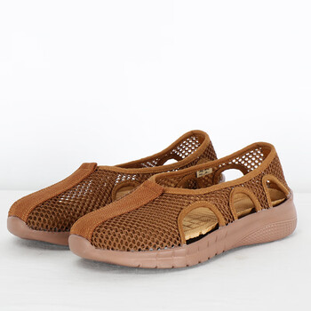 了尘罗汉鞋相牌僧鞋男夏季网面防臭僧人鞋和尚鞋僧侣鞋圆头透气女单鞋