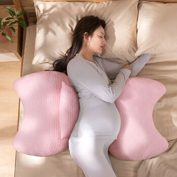 孕妇枕头睡觉侧卧枕孕托腹侧睡多功能护腰枕中晚期用品怀孕期薄雾粉轻