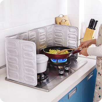 隔热板灶台专用厨房煤气灶台挡油铝箔纸隔热板炒菜隔热隔油防溅挡板