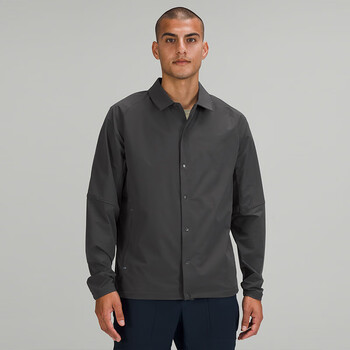 lululemon 丨outdoor tough train 男士运动夹克 lm3dits 石墨灰 xl