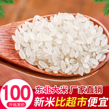 50斤100斤黑龙江五常农家自产米东北大米当季新米 五常农场香稻米25kg