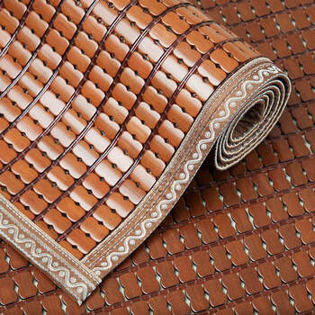 麻将席牛筋条夏季麻将凉席床垫方块凉席宿舍牛筋条竹席可折叠水洗透气