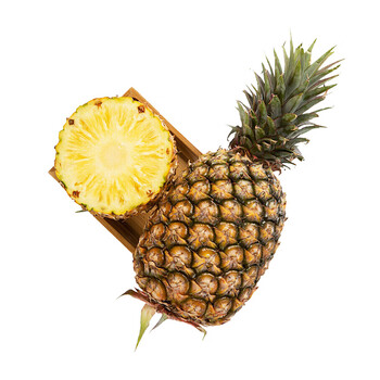 【京觅豆奶凤梨】海南豆奶凤梨 网红凤梨 1粒装 单果重0.9-1.2kg 京东