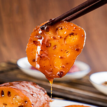 糯米藕蜜汁莲藕杭州地方特产真空即食小吃熟食甜糖藕年夜饭800g