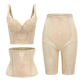 美容院塑身衣梵伊曼fym依漫正品身材管理器模具三件套正品内衣女套装