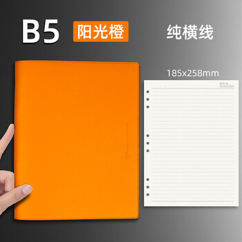 georgewillsonsb5活页本笔记本子文具活页夹可拆卸康奈尔网格本空白本