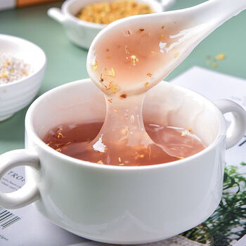 郑宗藕粉纯藕粉羹无i糖坚果桂花藕粉早餐代餐莲子藕粉无添加 桂花藕粉